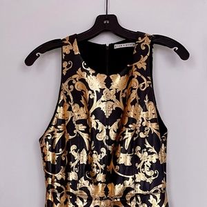 Alice & Olivia Vegan Leather Midi